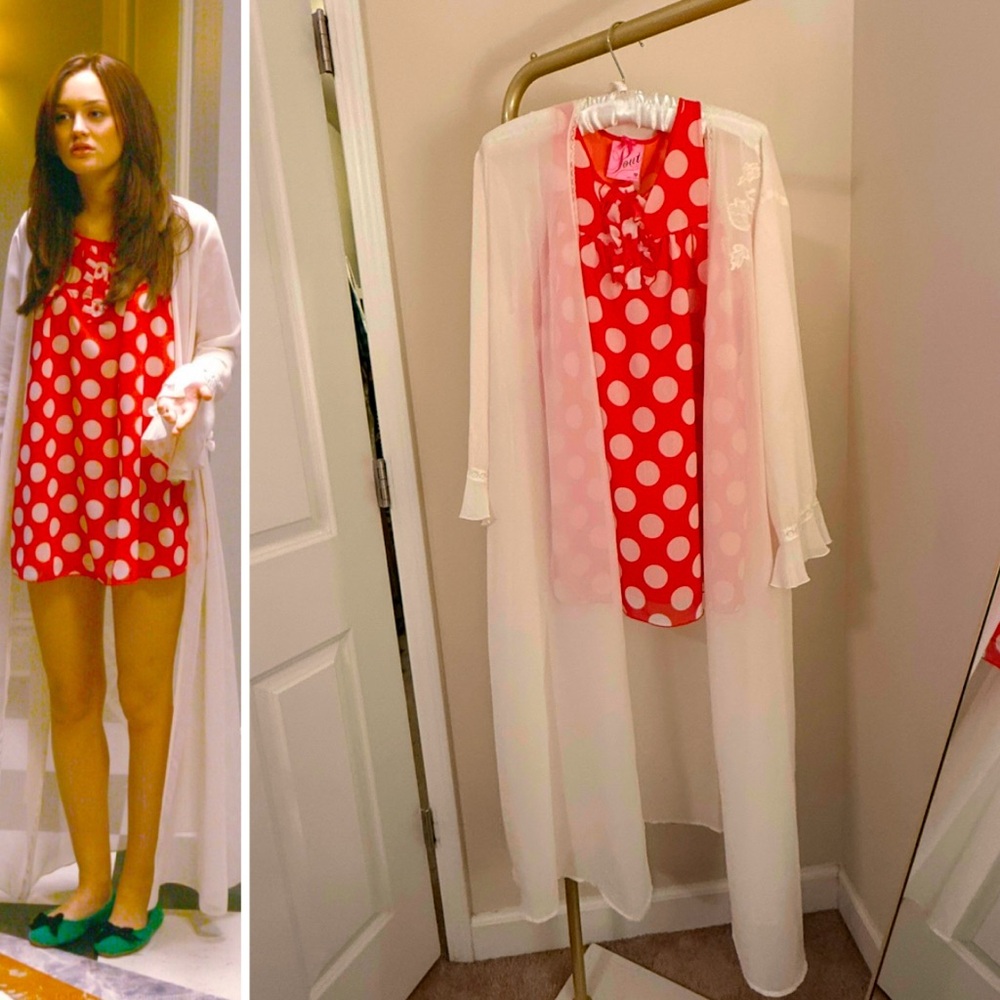 RARE ASO Blair Waldorf in Gossip Girl Pajama Set